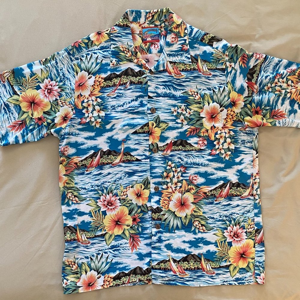 Men's Large Joe Kealoha Hawaiian Shirt